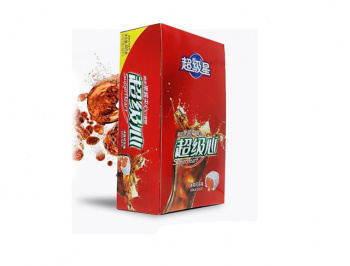 Жевательная резинка арт. 50053-1/50046 С начинкой "Кола" 13,5 г 30 шт. в кор.