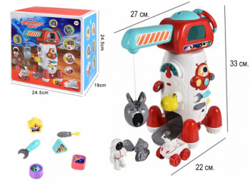 Логика арт. 2113 Сортер развив. Космическая станция в кор.•/18 шт./