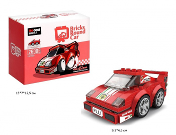 Конструктор арт. 26005 Автомобиль инерц. 119 дет. в кор.• Конструктор арт. 26005 Автомобиль инерц. 119 дет. в кор.•