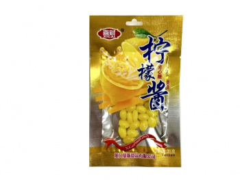 Конфета арт. 080170-5 Жевательные бобы "Лимон" 35 г 20 шт. в кор.'#,