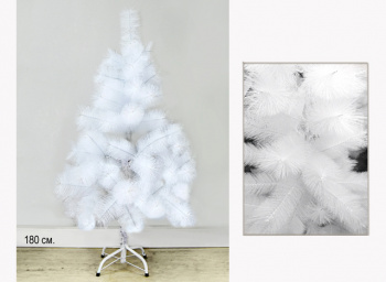 Елка 180 см арт. C1006-1-180-601 Белая пушистая №9/16 в кор. Елка 180 см арт. C1006-1-180-601 Белая пушистая №9/16 в кор.