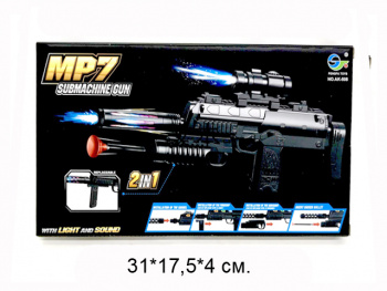 Оружие арт. AK-508 Автомат на батар. свет, звук в кор._•/96 шт./ Оружие арт. AK-508 Автомат на батар. свет, звук в кор._•/96 шт./