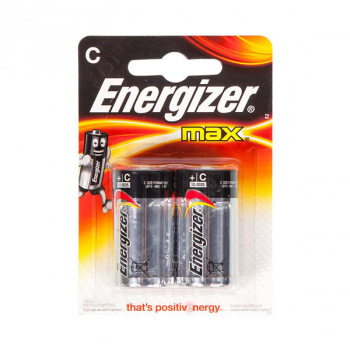 кв_Батарейка Energizer Max Alkaline LR14/С BL2 (24) 28646