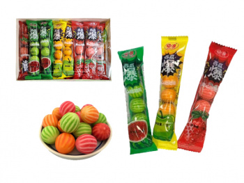 Жевательная резинка арт. 12996 "Арбуз" вкусы микс 30 шт. упаковка