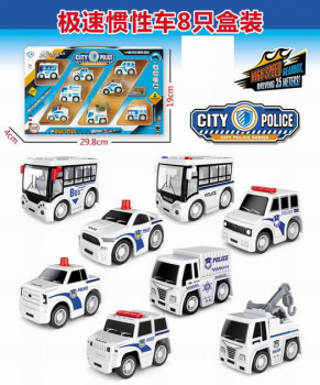 Набор машин арт. 876E-39A Полиция в кор. 29,8*19*4 Набор машин арт. 876E-39A Полиция в кор. 29,8*19*4