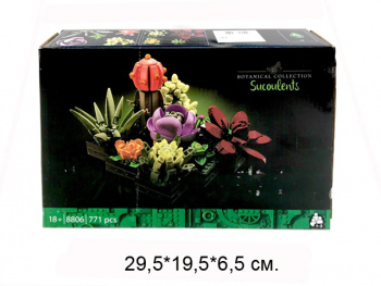 Конструктор арт. 8806/8868 Цветы 771 дет. в кор._/24 шт./ Конструктор арт. 8806/8868 Цветы 771 дет. в кор._/24 шт./