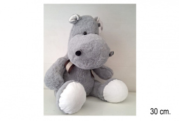 им Бегемот арт. 6431/30 Серый сидит 30 см в пак. им Бегемот арт. 6431/30 Серый сидит 30 см в пак.