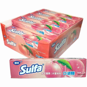 Конфета арт. 936806/936622 Жевательная "Персик" 35 г 20 шт. в кор./