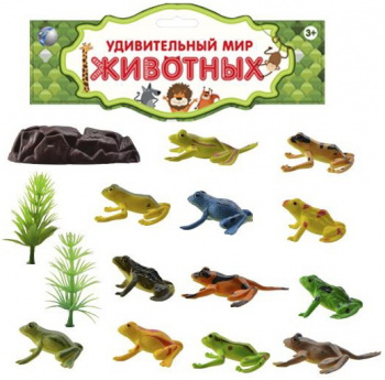 Набор животных арт. LT06-5A" Рептилии в пакете 17*7*3