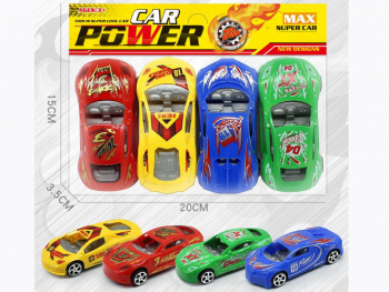 Набор машин арт. 322-B4" Спорт (4шт.) в пак. 20*15*3,5 Набор машин арт. 322-B4" Спорт (4шт.) в пак. 20*15*3,5