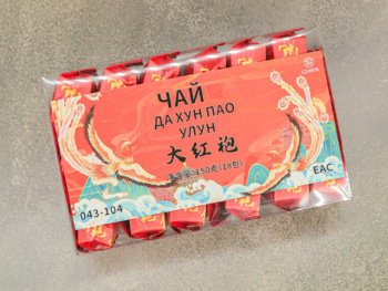 Напиток арт. 293508 Чай улун Да Хун Пао 8,3 г 18 пак. 150 г упаковка*