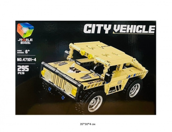 Конструктор арт. 47101-4 Внедорожник 295 дет. в кор.• Конструктор арт. 47101-4 Внедорожник 295 дет. в кор.•