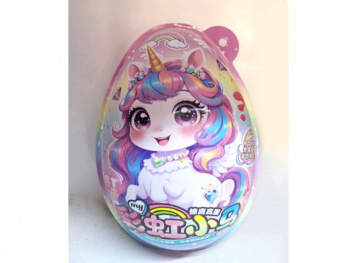 Конфета арт. 395185 Набор "Яйцо-сюрприз" Единорог 4 шт. упаковка