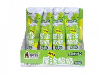 Конфета арт. 502135-1 Жидкая "Зубная паста" Йогурт с зеленым виноградом 24 г 20 шт. упаковка#