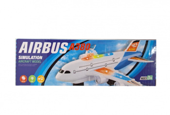 Самолет арт. 332-10 На батар. свет, звук в кор.=