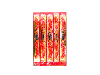 Соевое мясо арт. 350493 Пшеничные Острая колбаса с красным маслом 30 шт. упаковка