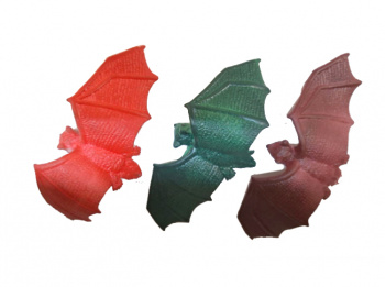 Игр. резин. арт. 26123 Летучая мышь Набор 10 шт. в пак.•