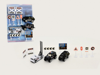 Набор машин арт. 6228" металл полиция в пак. Набор машин арт. 6228" металл полиция в пак.