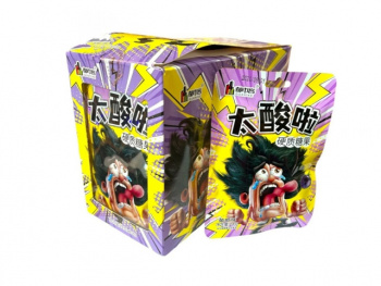 Конфета арт. 501732-4 Кислая Виноград 24 г 20 шт. упаковка#;, Конфета арт. 501732-4 Кислая Виноград 24 г 20 шт. упаковка#;,