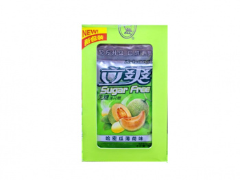 Конфета арт. 220080/220028 Леденец "Морозная дыня" без сахара 15 г 12 шт. в кор.',