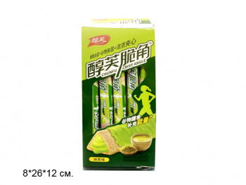 Печенье арт. 424368/424351 В глазури с начинкой "Матча" 22 г 20 шт. зеленая упаковка