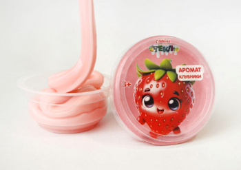 Слайм "Стекло" клубничный, 70 гр Слайм "Стекло" клубничный, 70 гр