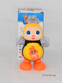 Пчелка арт. YJ-3006 На бат. свет, муз в кор._/72 шт./