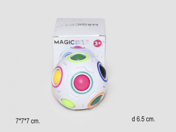 Игра головоломка арт. 471-2/668-3 MAGIC шар белый в кор._/192 шт./ Игра головоломка арт. 471-2/668-3 MAGIC шар белый в кор._/192 шт./