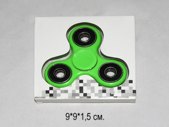 Спиннер арт. б/а Черный подшипник в кор.°